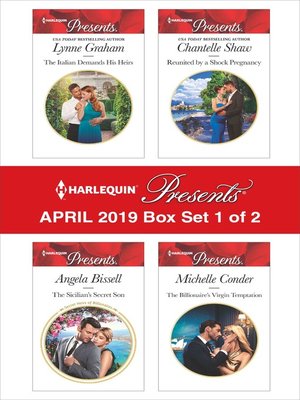 cover image of Harlequin Presents, April 2019, Box Set 1 of 2